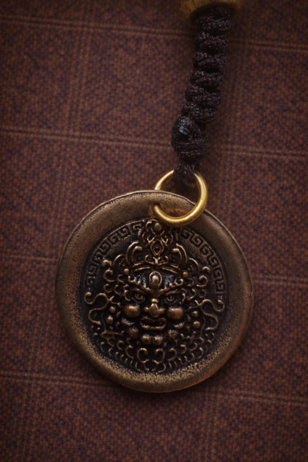 Yellow Jambhala Prosperity Charm – Keychain or Bag Charm