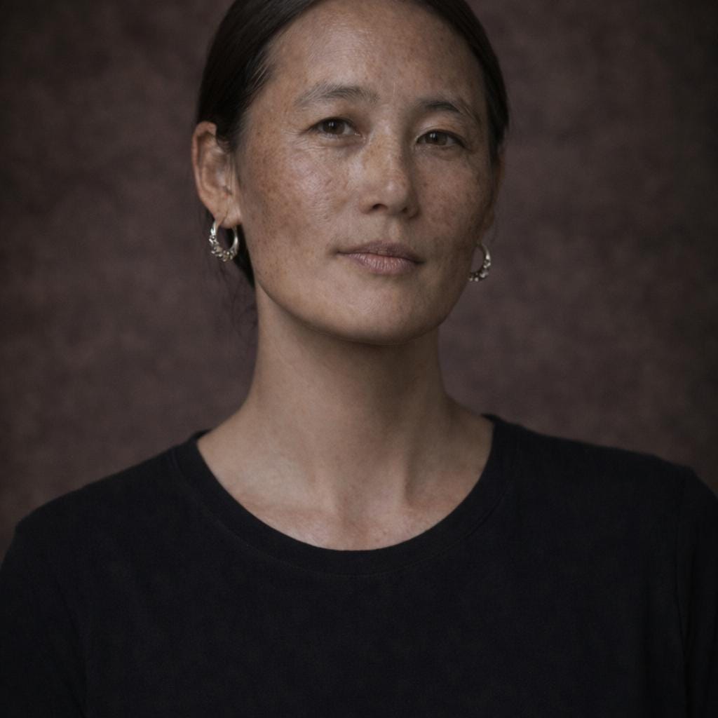 Handmade Tibetan-Style Silver-Plated Hoop Earrings