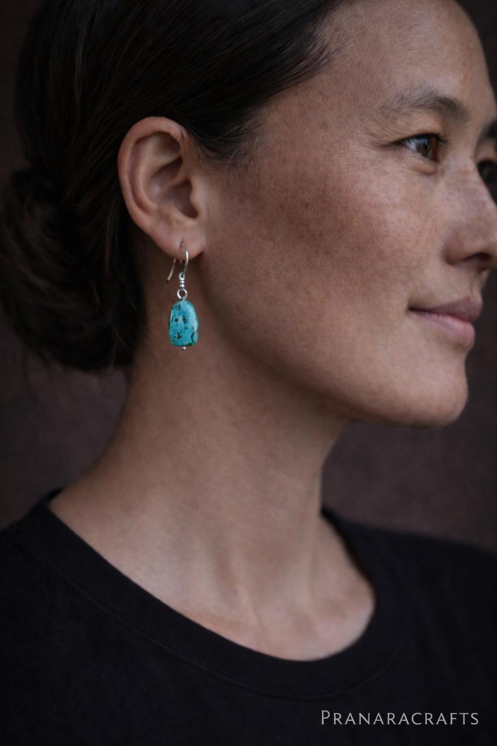 Handmade Turquoise Earrings – Vintage Tibetan-Inspired Jewelry | Unisex