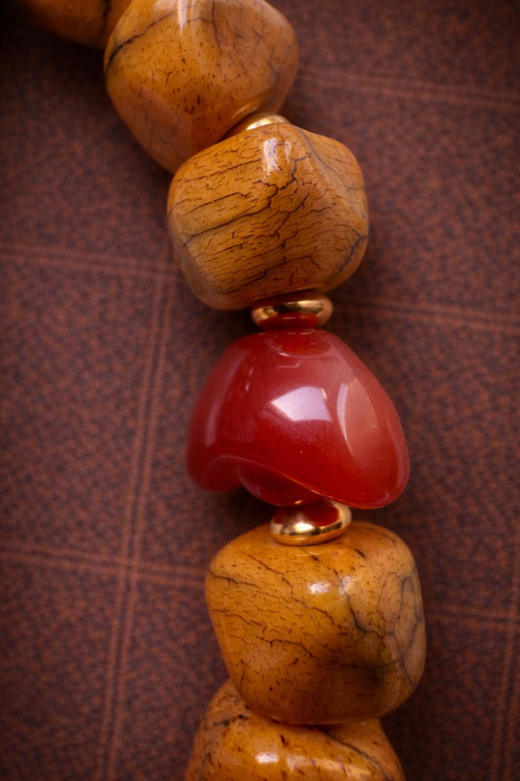 Yak Bone & Bodhi Seed Bracelet – Tibetan Vintage Spiritual Beaded Jewelry