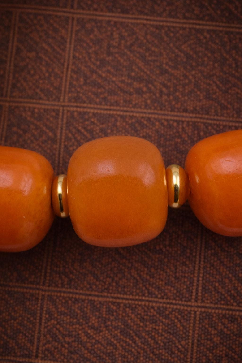 Yellow Yak Bone Bracelet with Vase Dzi Bead | Tibetan Style Unisex Bracelet