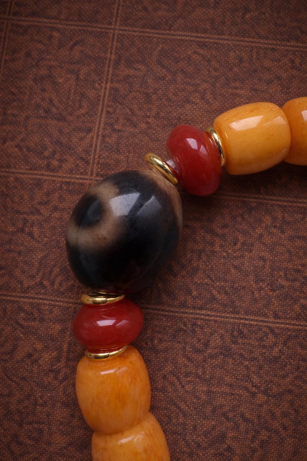 Tibetan Style Camel Bone Bead Bracelet | Vintage Style