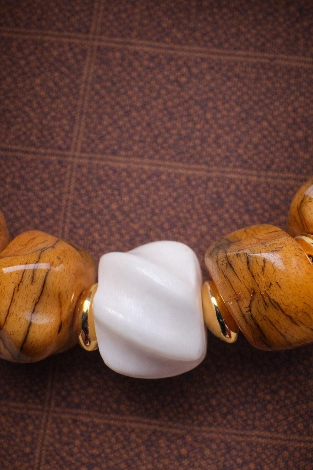 Tibetan Yak Bone Bracelet – Wealth Dzi Bead