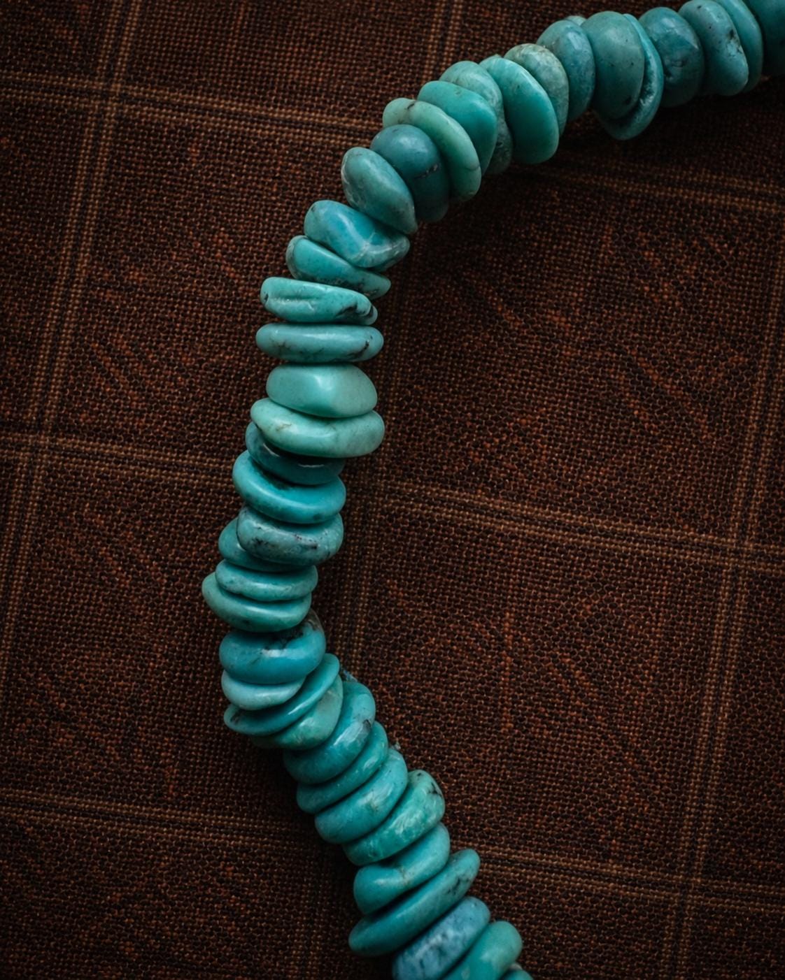 Natural Turquoise Nugget Bracelet, 18K Gold Plated Beads, Tibetan Inspired Handmade Bracelet